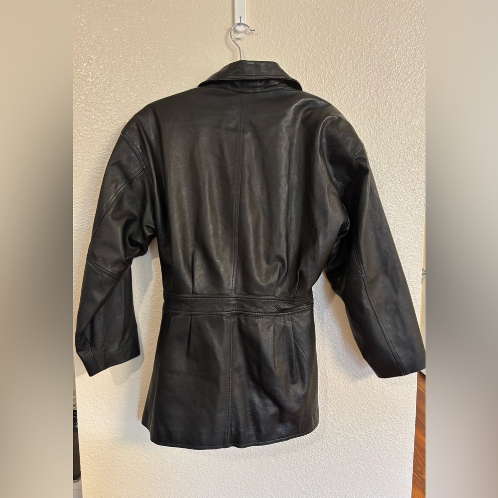 WILSON LEATHER Jacket in Black - Picture 2 of 5